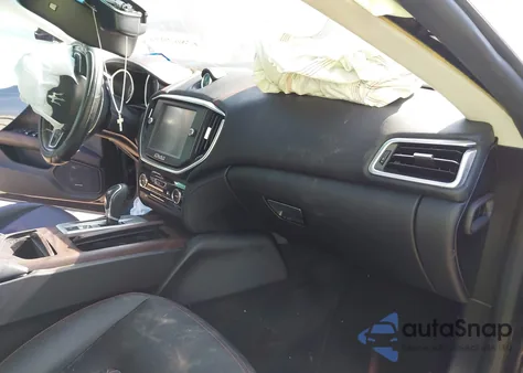 2016 Maserati Ghibli S Q4 from USA, damaged, VIN ZAM57RTA4G1183266